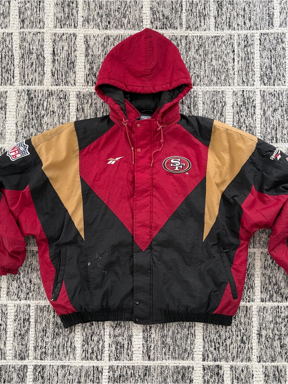 Vintage 1996 San Francisco 49ers Reebok Pro Line Jacket